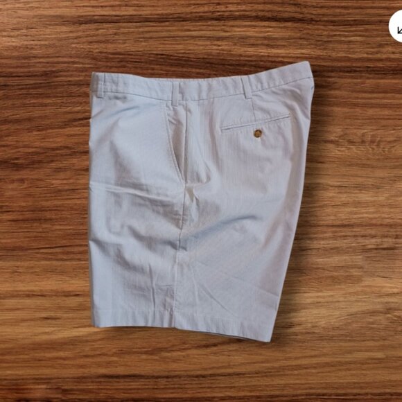Vineyard Vines OTG Shorts Mens 44B Beige On the Go Performance Golf Casual - Picture 4 of 9